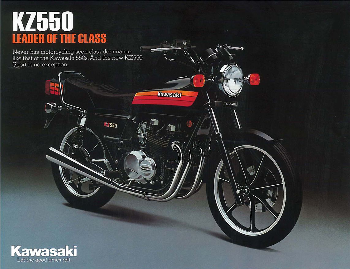 Kawasaki Z 550F technical specifications